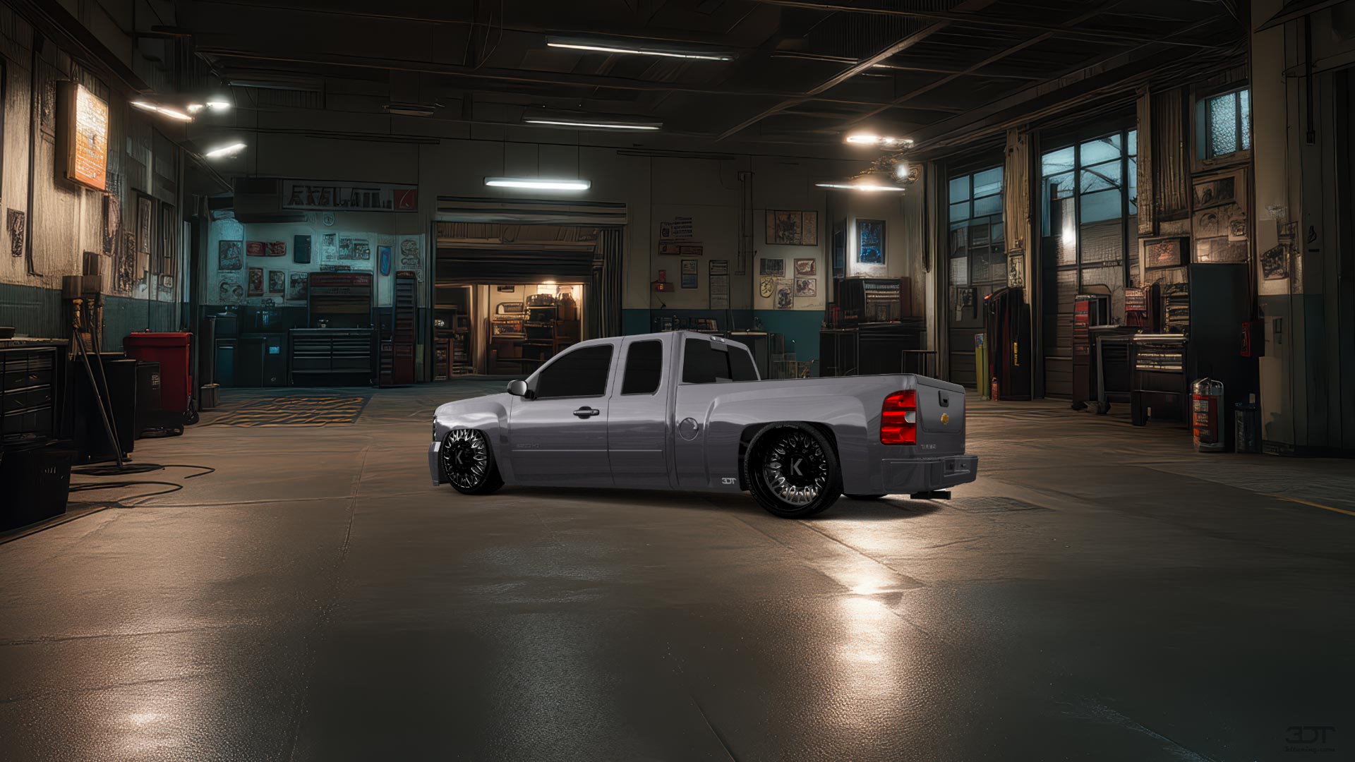 Chevrolet Silverado 2500 HD Extended Cab Pickup Truck 2007