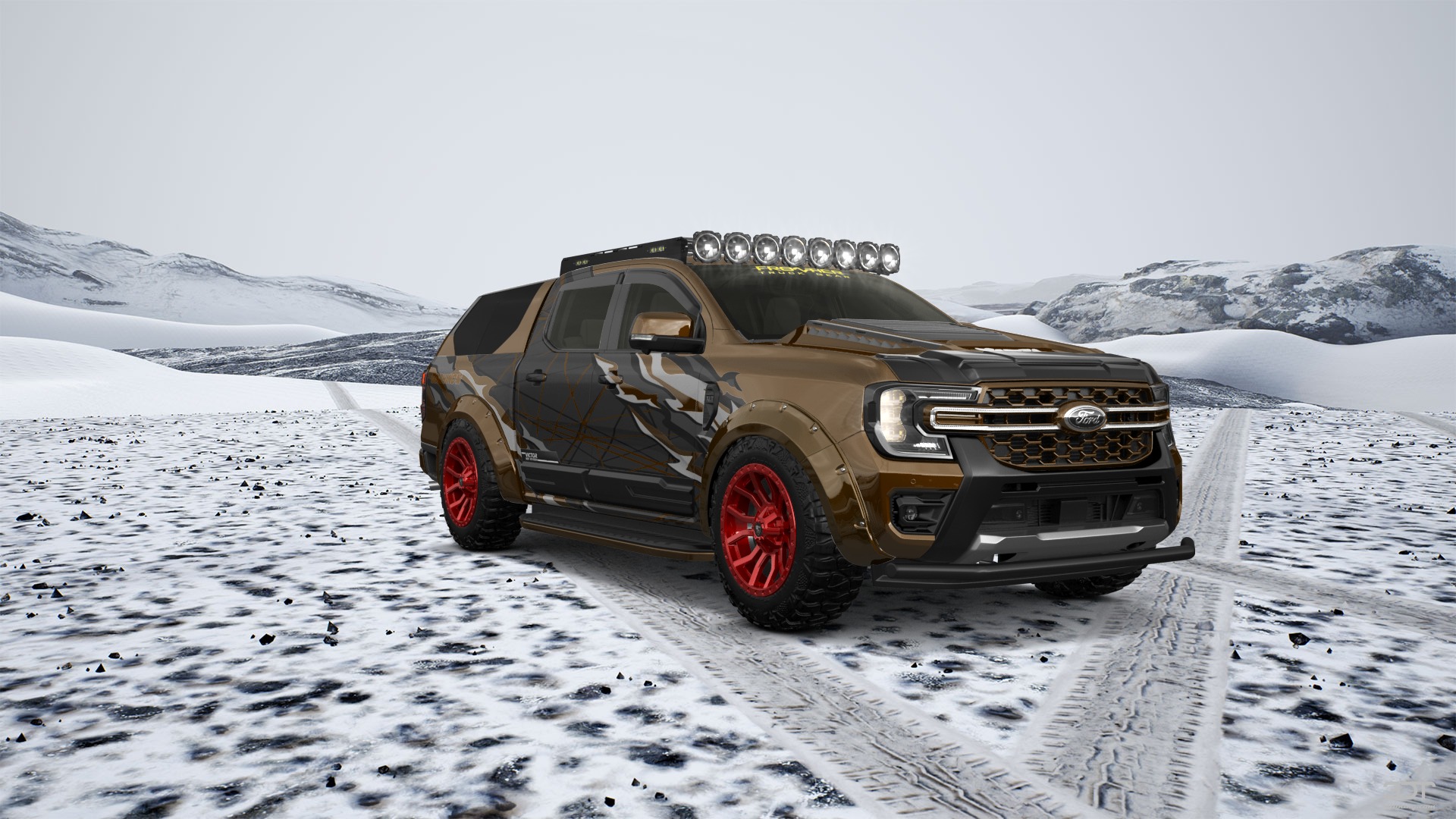 Ford Ranger 4 Door pickup truck 2022 Images