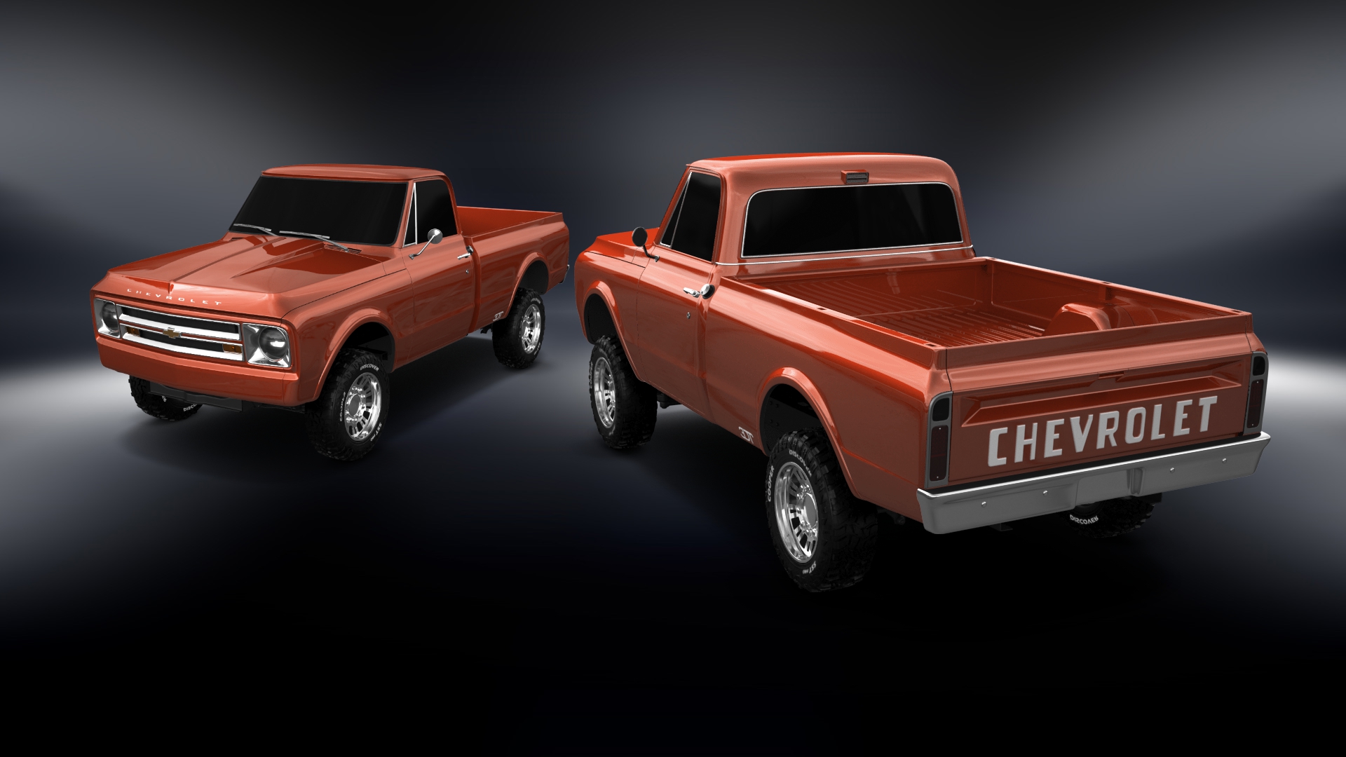 Chevrolet C-10 Cheyenne 2 Door pickup truck 1967 Images