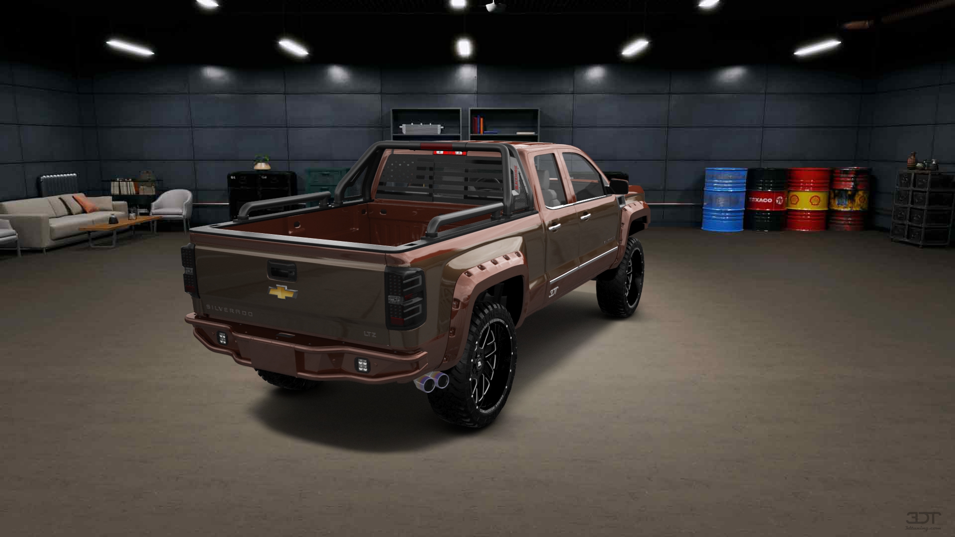 Chevrolet Silverado 1500 6.5 ft box challenge 4 Door pickup truck 4014 画像