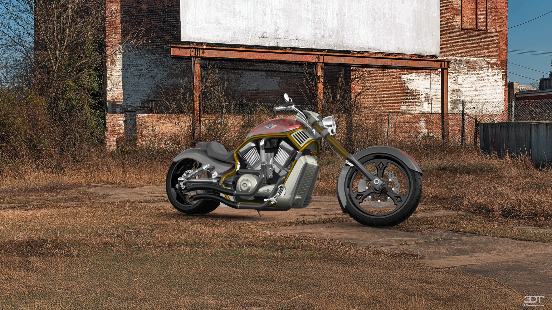 Harley-Davidson Custom Chopper Cruiser 2011 tuning