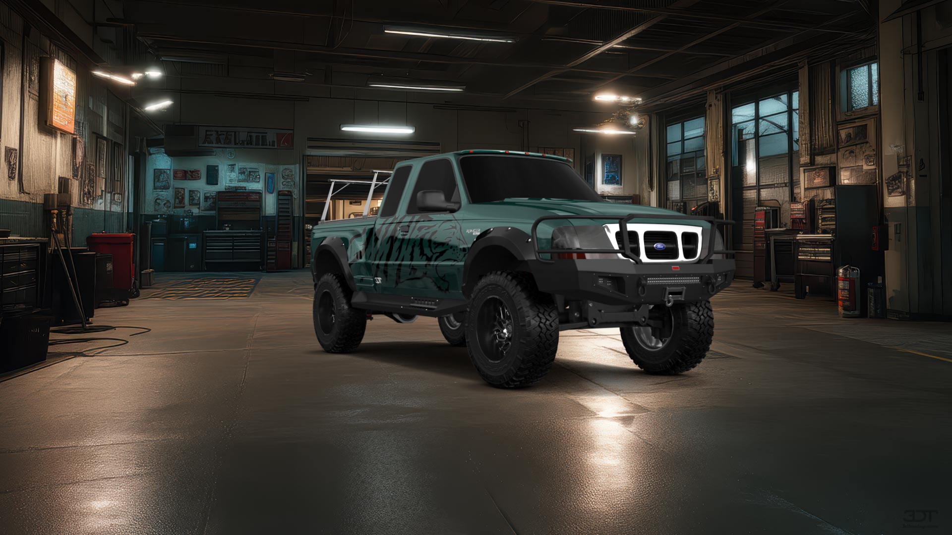 Ford Ranger Flareside 2 Door pickup truck 1998 tuning