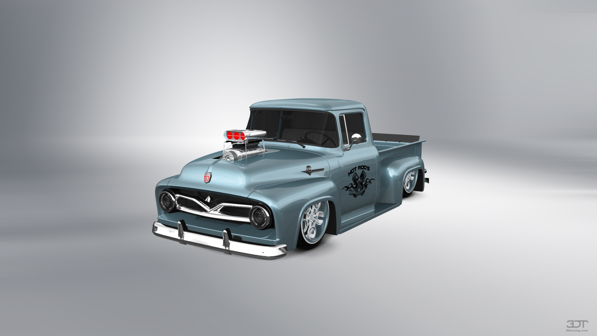 Ford F-100 2 Door truck 1956 tuning