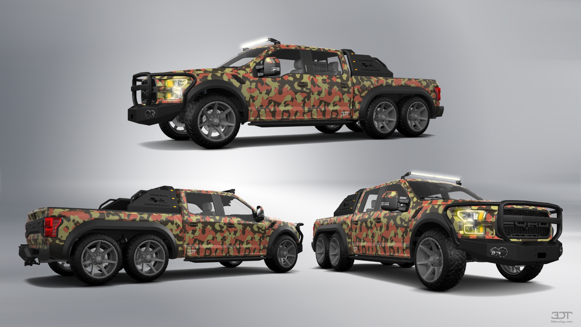 Ford Hennessey VelociRaptor 6x6 Truck 2017 tuning