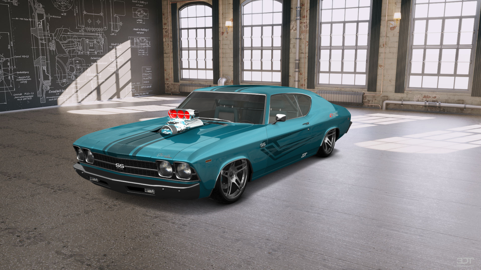Chevrolet Chevelle SS 2 Door Hardtop 1969