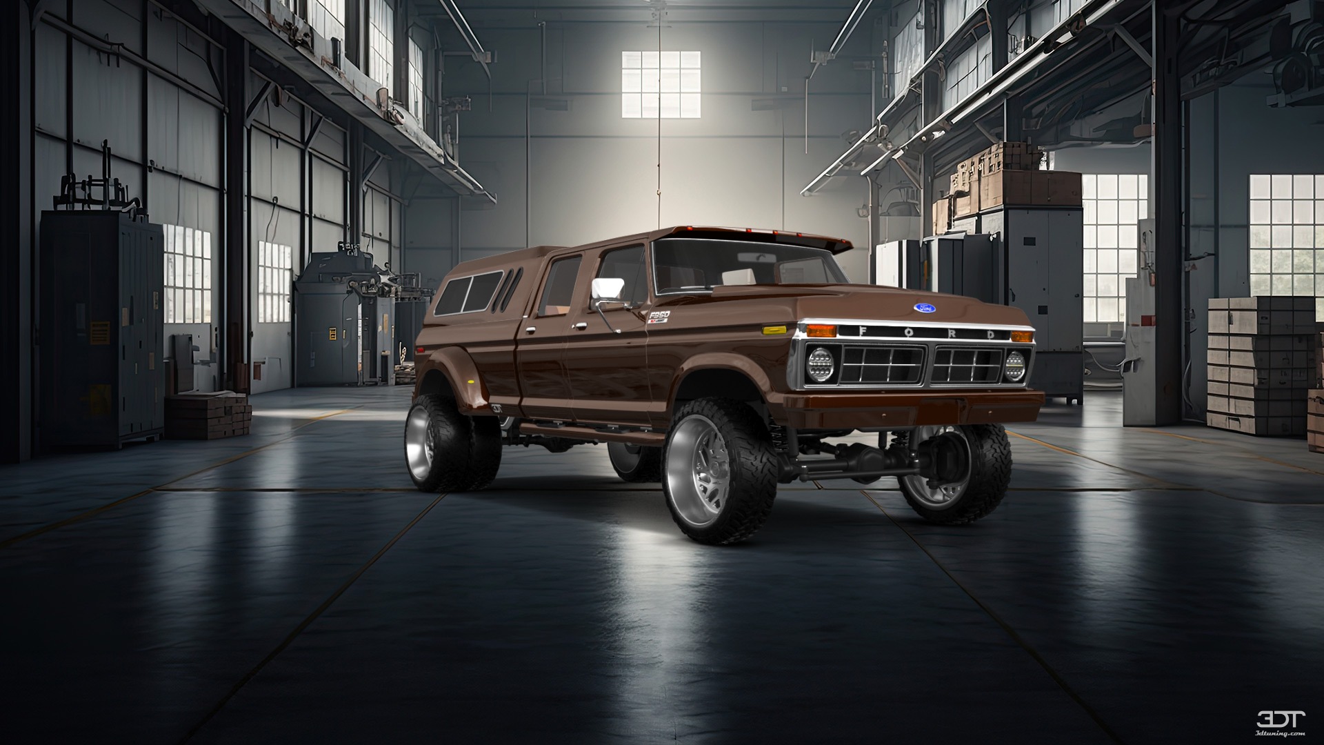 Ford F-350 Dually 4 Door pickup truck 1973