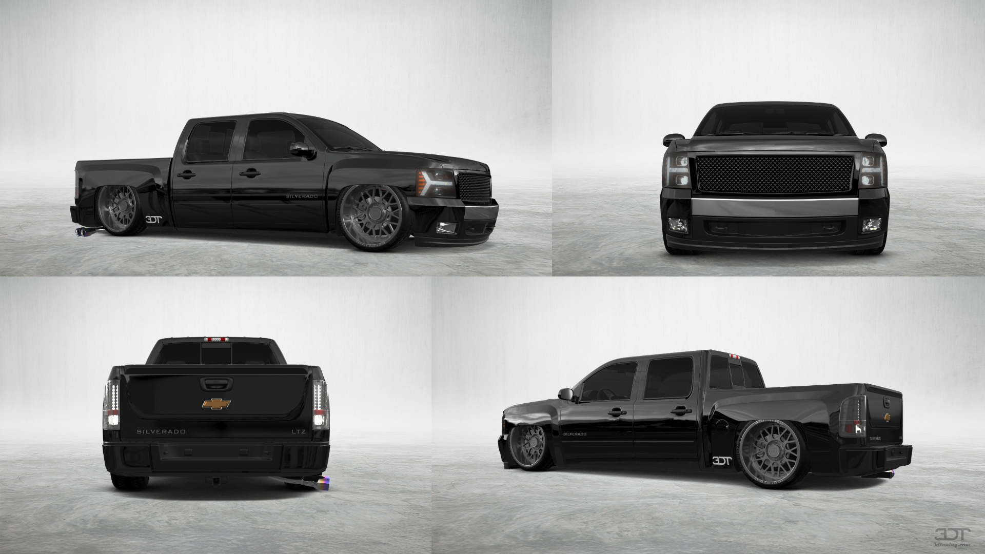 Chevrolet Silverado 1500 Crew Cab 4 Door pickup truck 2007