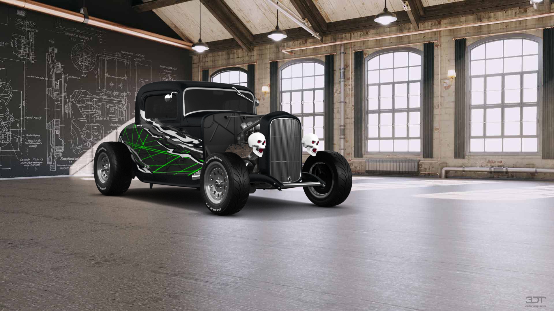 Ford Model B Deluxe 2 Door Coupe 1932