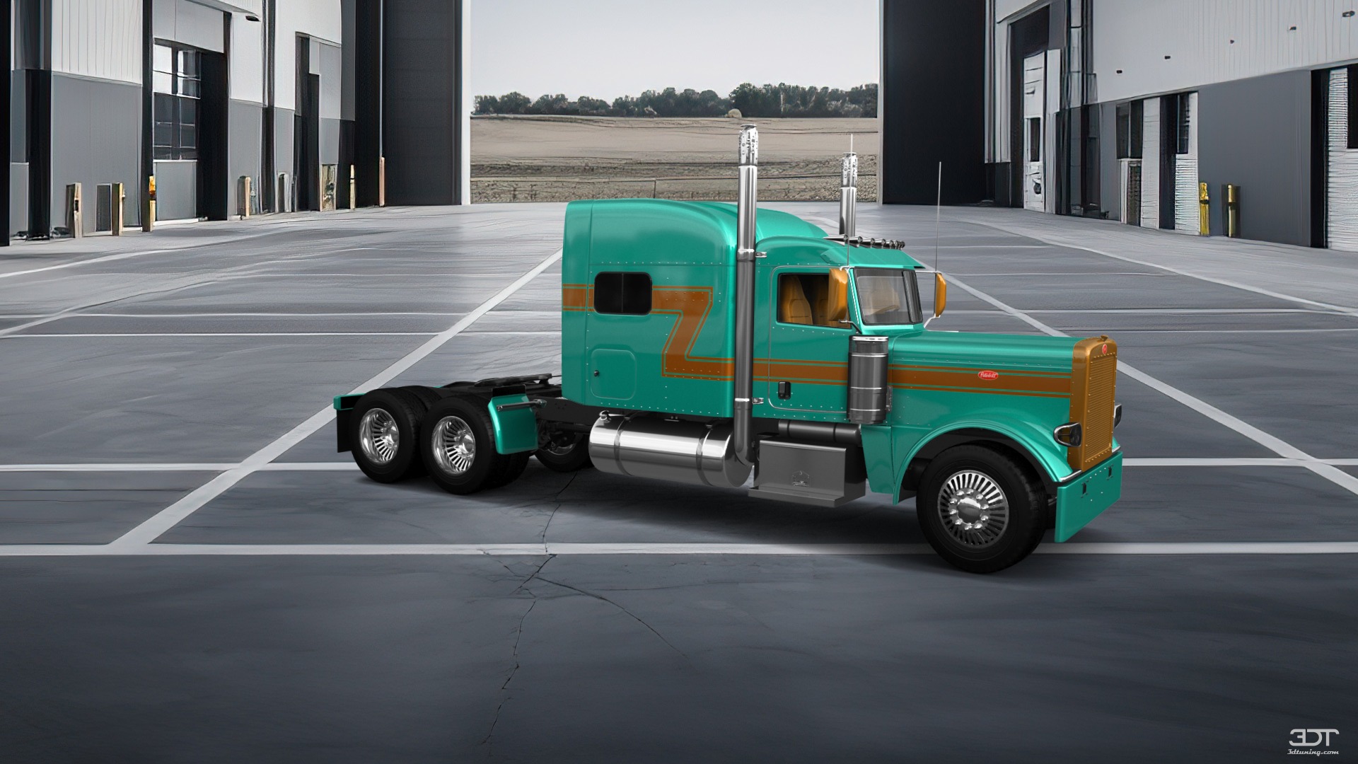 Peterbilt 389 Sleeper Cab Truck 2016