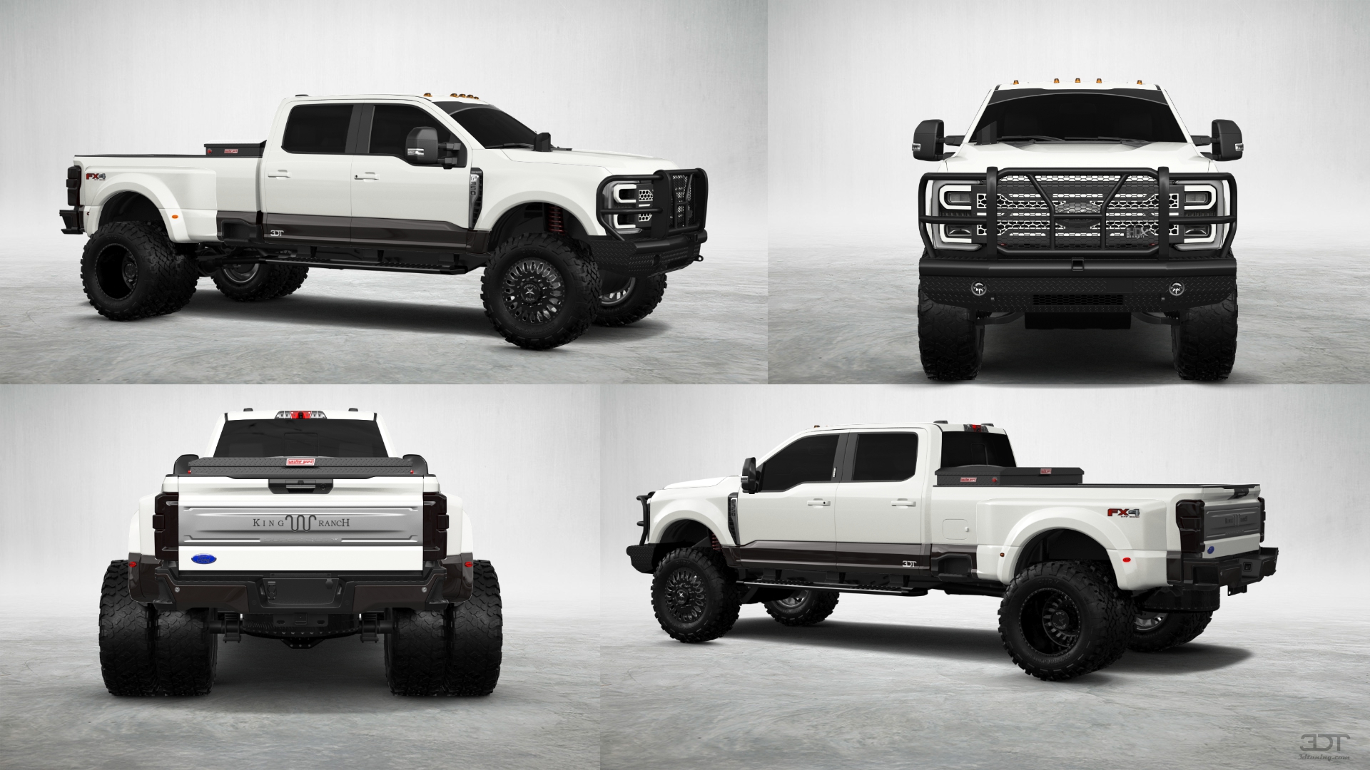 Ford F-350 DRW Crew Cab 4 Door pickup truck 2023 tuning
