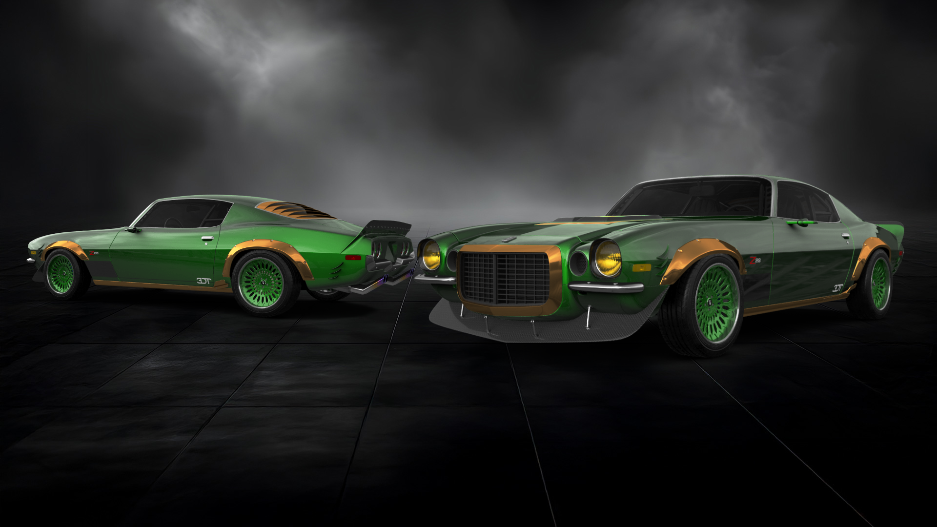 Tuning Chevrolet Camaro Z28 2 Door Coupe 1970