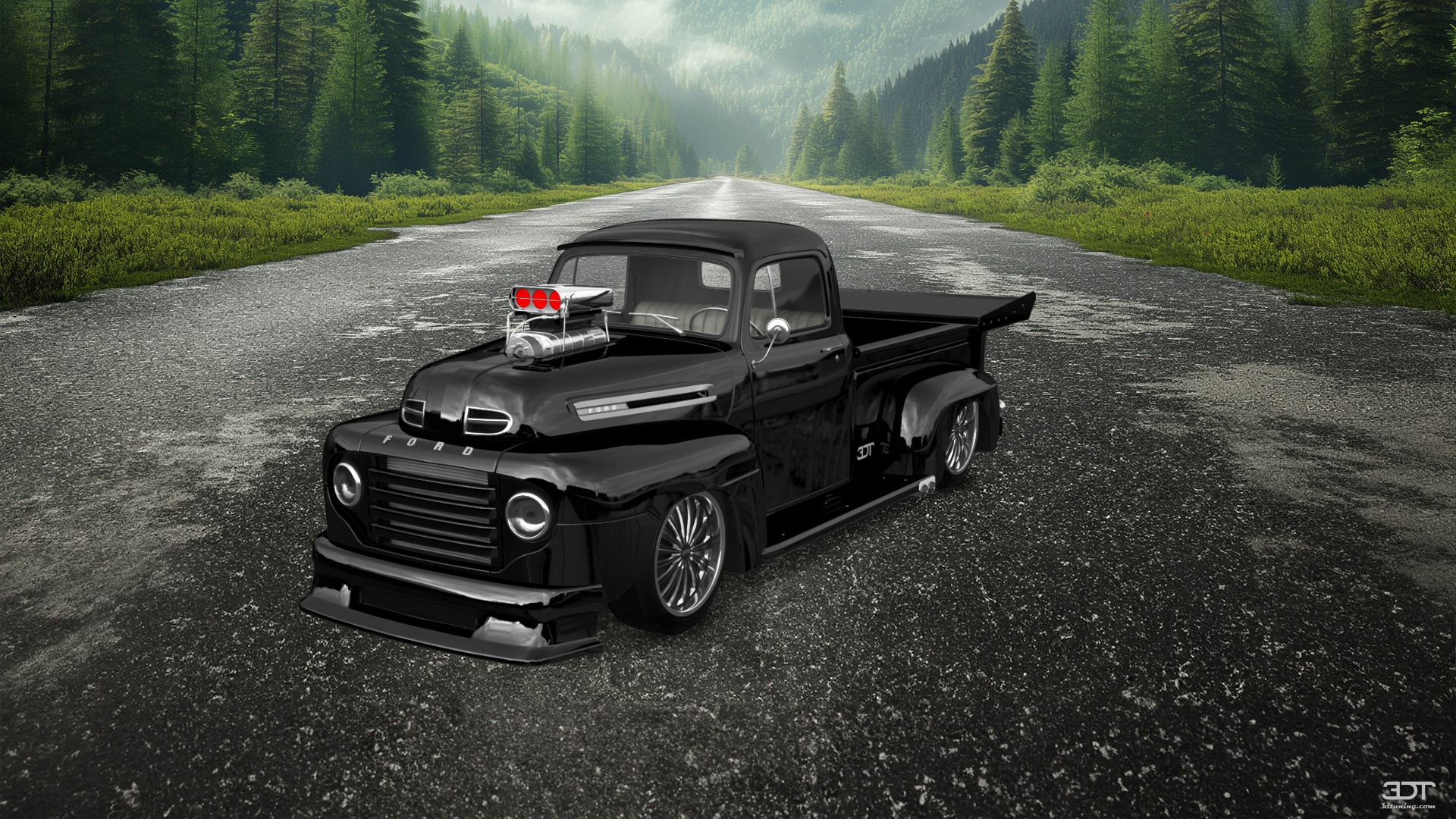 Ford F1 2 Door pickup truck 1949 tuning