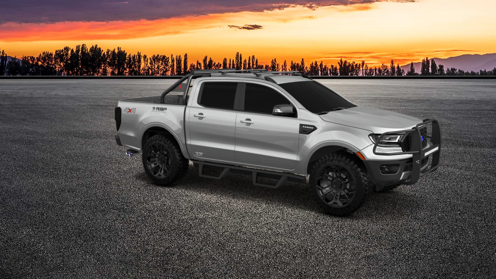 Ford Ranger 4 Door pickup truck 2019 Images