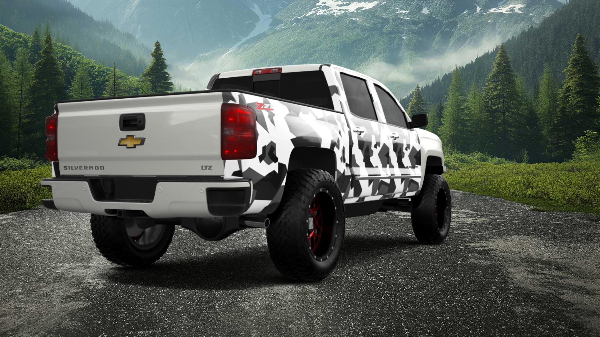 Chevrolet Silverado 1500 4 Door pickup truck 2014