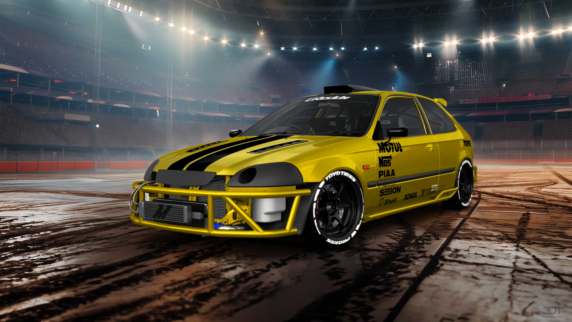 Honda Civic 3 Door Hatchback 1997 tuning