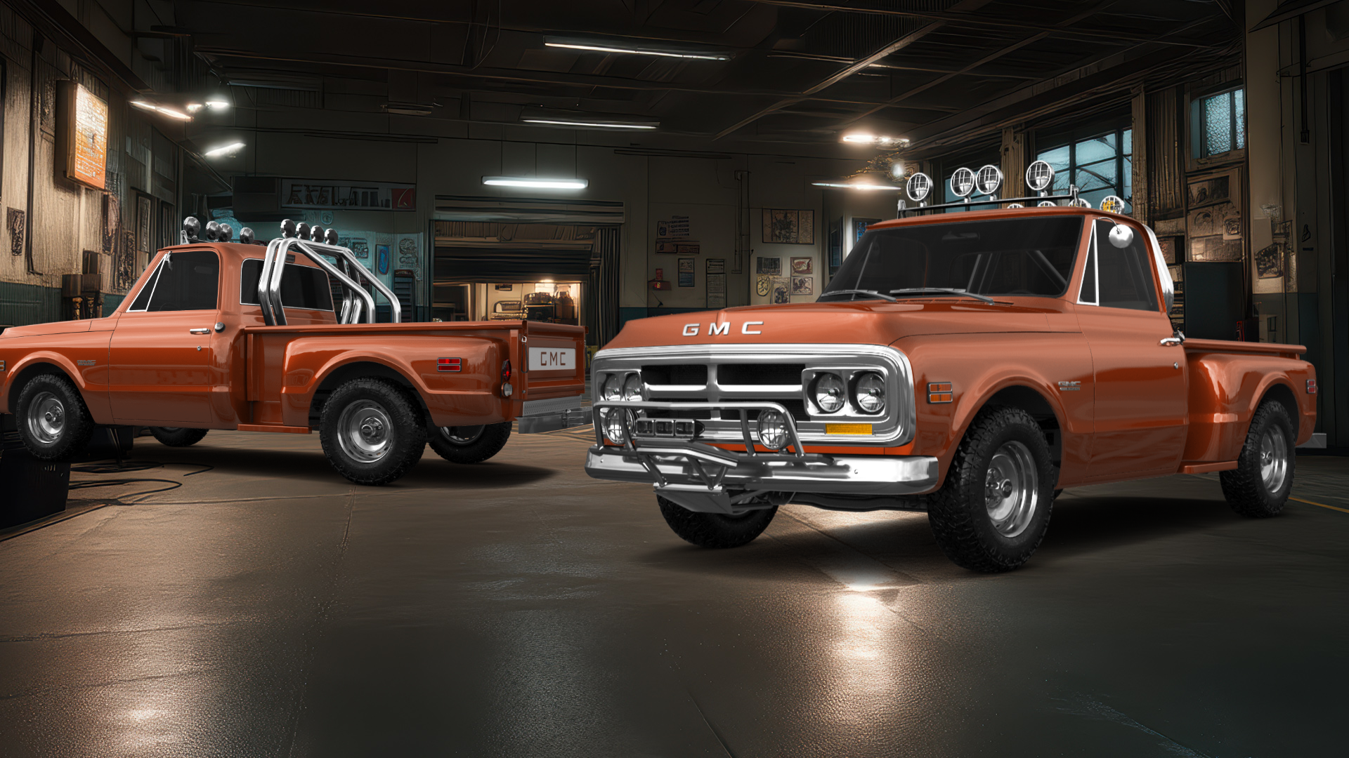 GMC K1500 2 Door pickup truck 1971 tuning