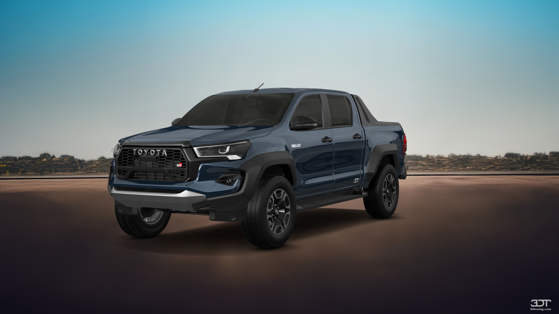 Toyota Hilux Double Cab 4 Door pickup truck 2015 tuning