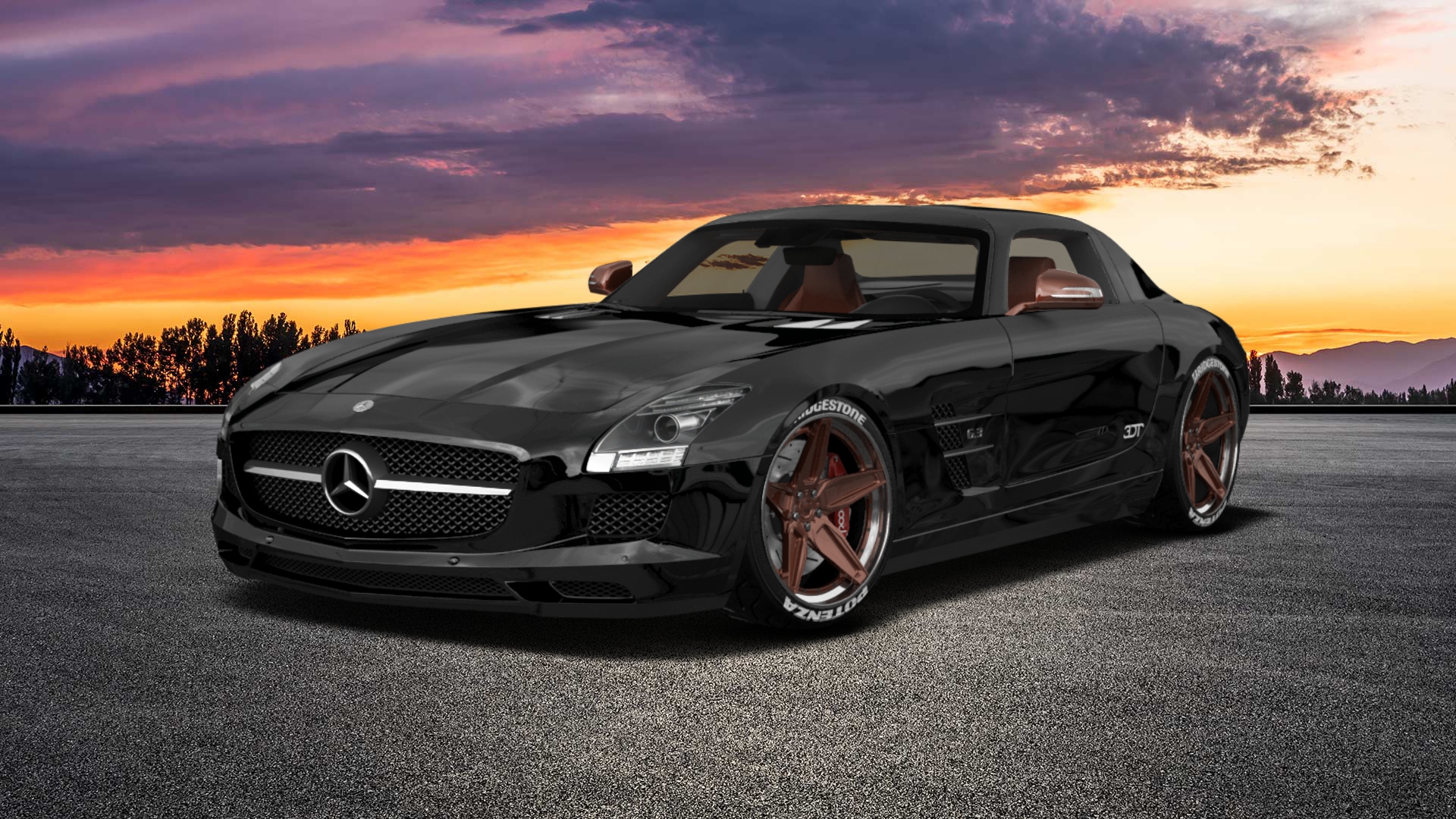 Mercedes SLS 2 Door Coupe 2011 tuning