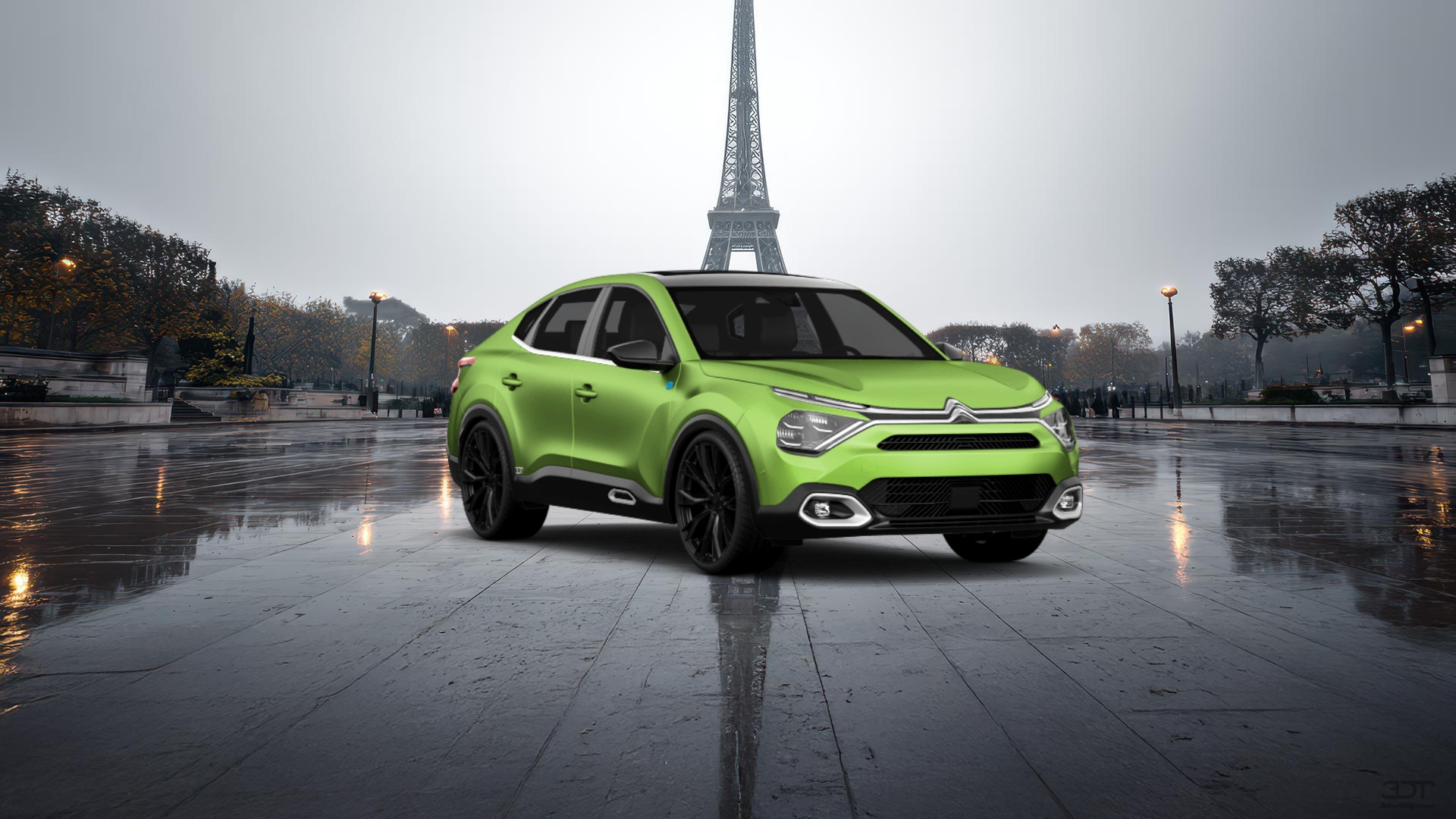 Citroen C4X 4 door fastback saloon 2022 tuning