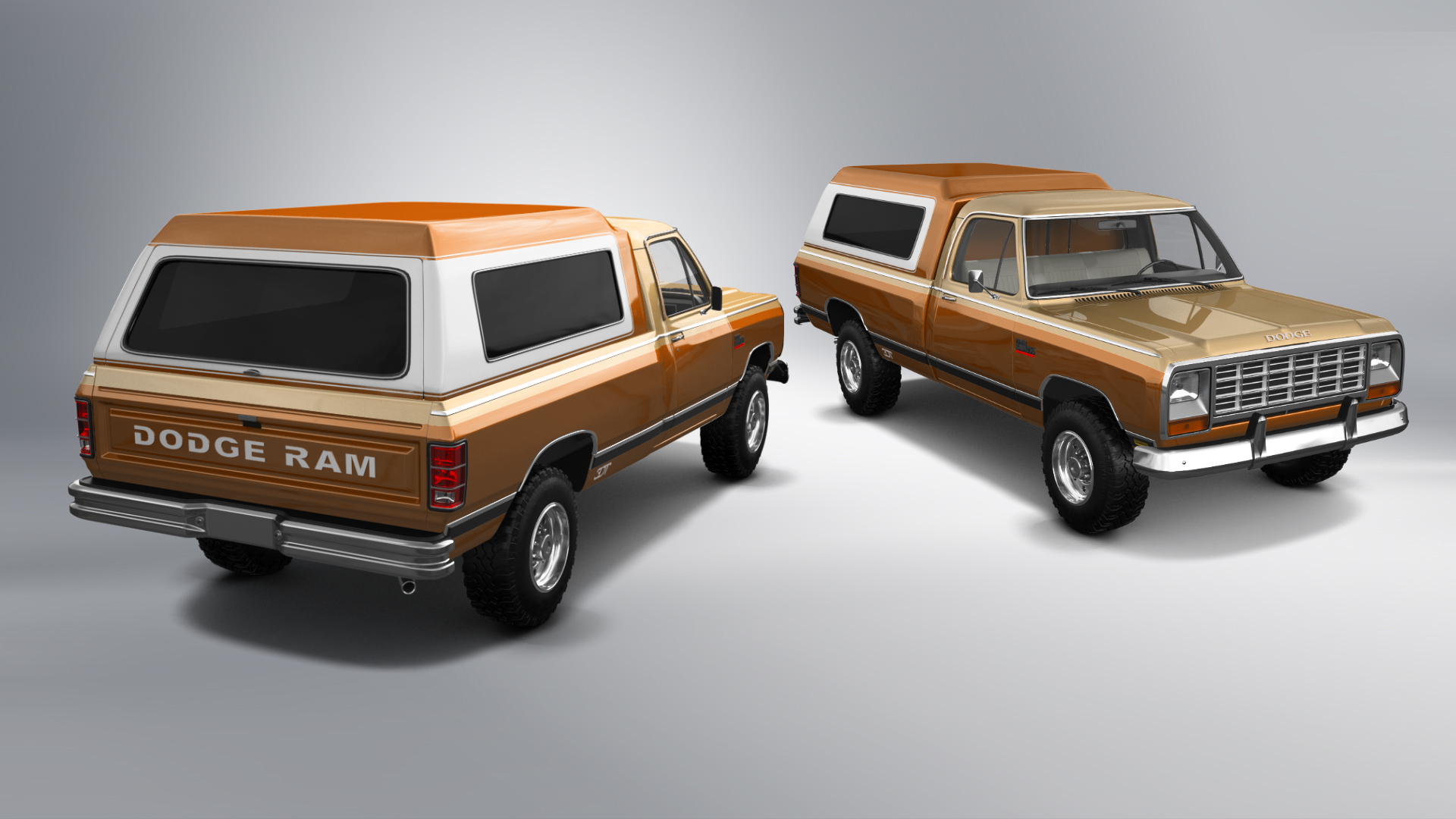 Dodge Ram 250 Regular Cab 2 Door pickup truck 1983 tuning