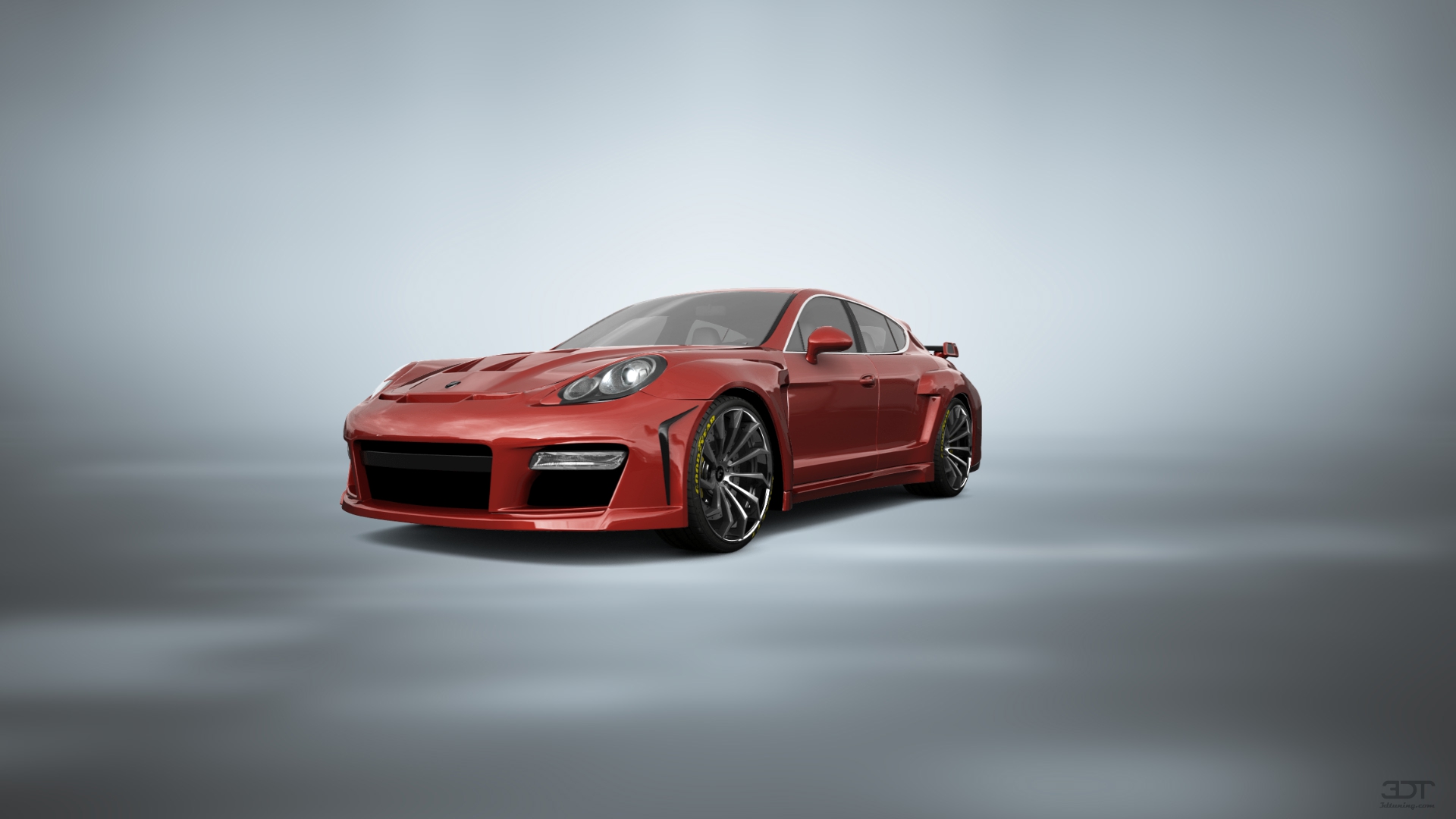 Porsche Panamera 4 door fastback saloon 2011 tuning