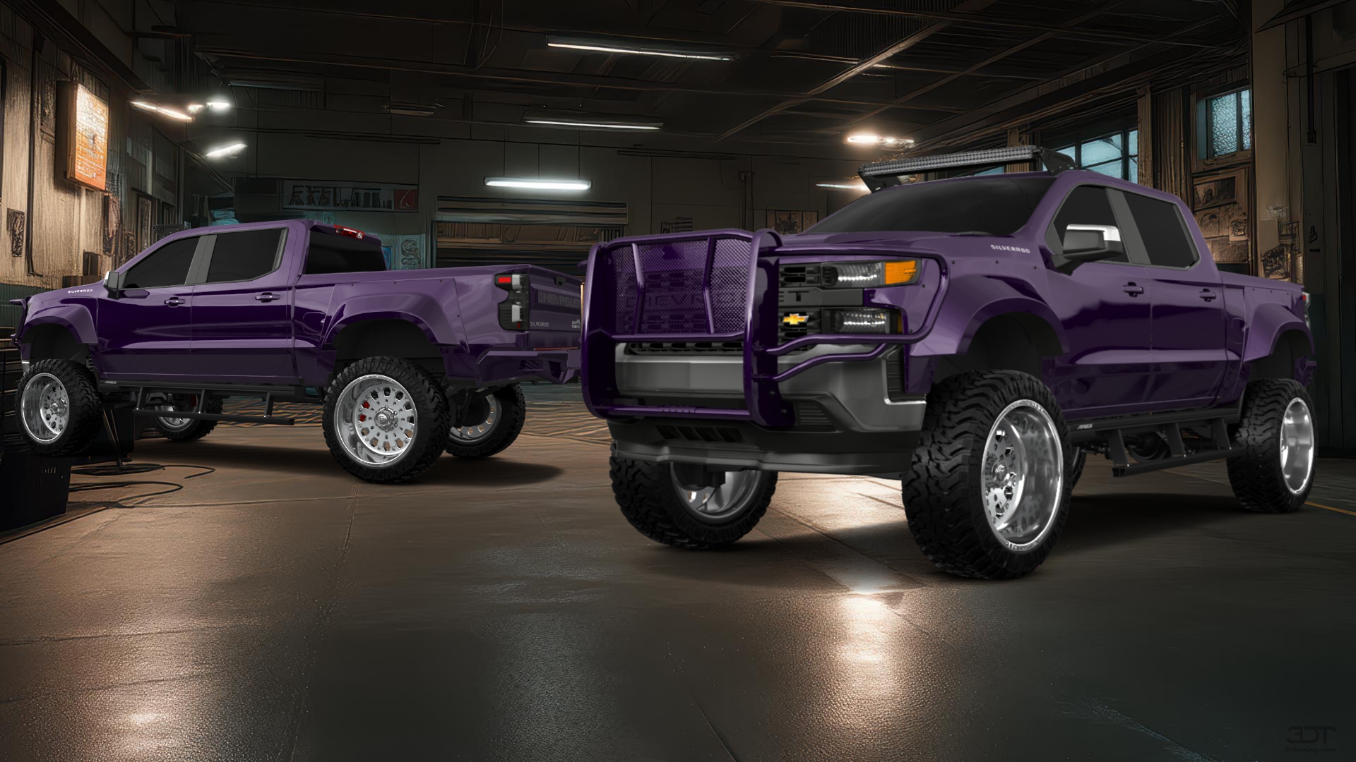 Chevrolet Silverado 1500 4 Door pickup truck 2019 tuning