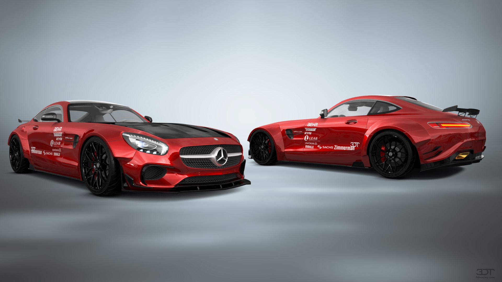 Mercedes AMG GT 2 door fastback coupe 2015 tuning