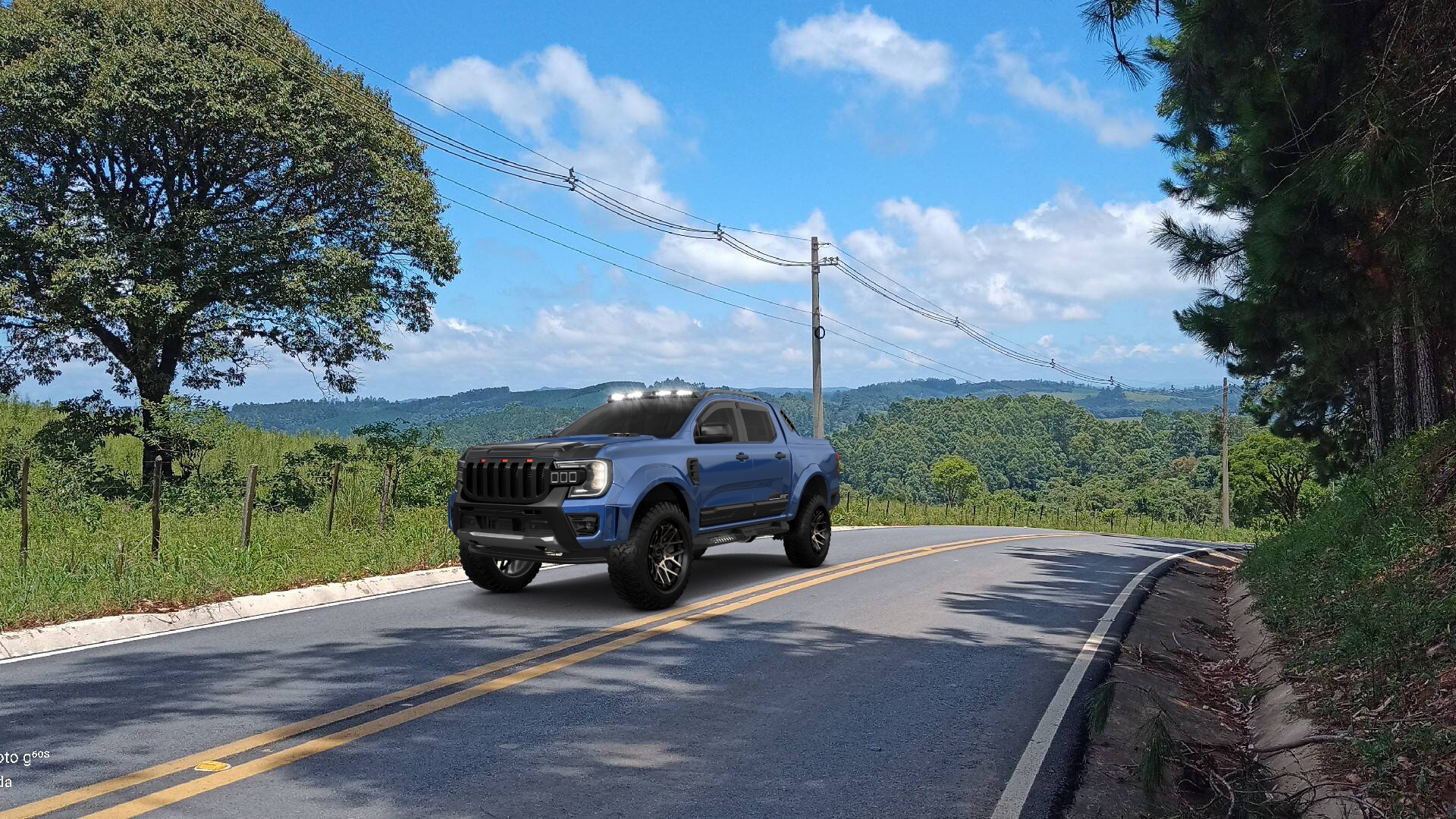 Ford Ranger 4 Door pickup truck 2022 tuning