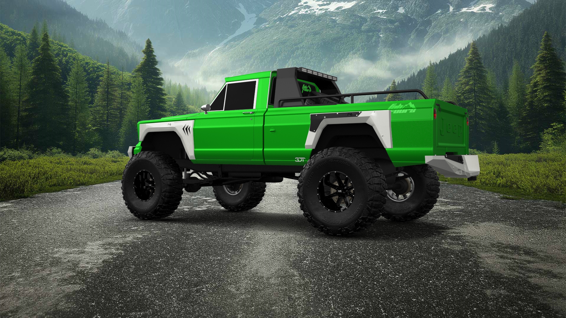 Jeep Gladiator SJ 2 Door pickup truck 1988