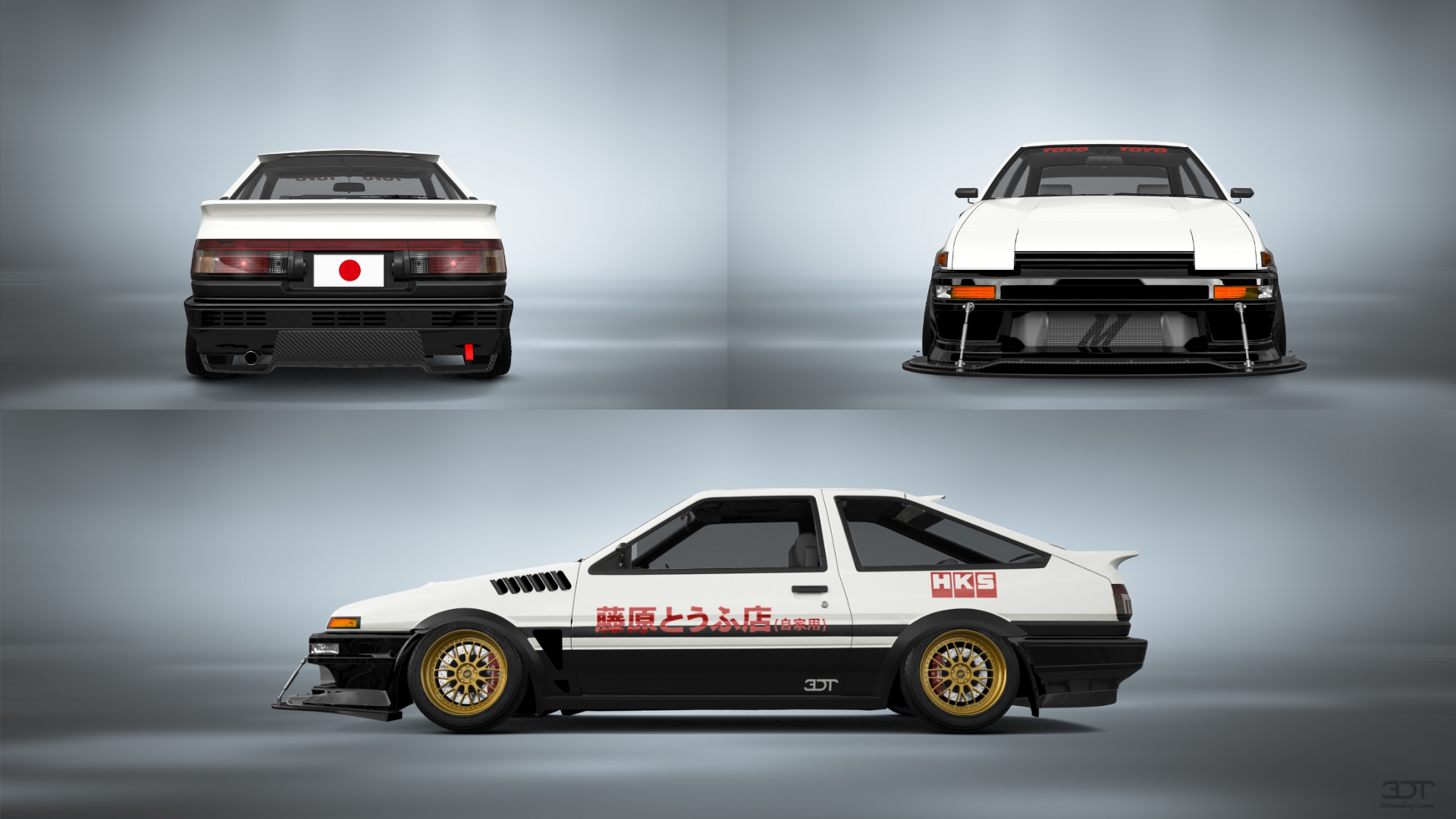 Toyota AE86 3 Door Hatchback 1985