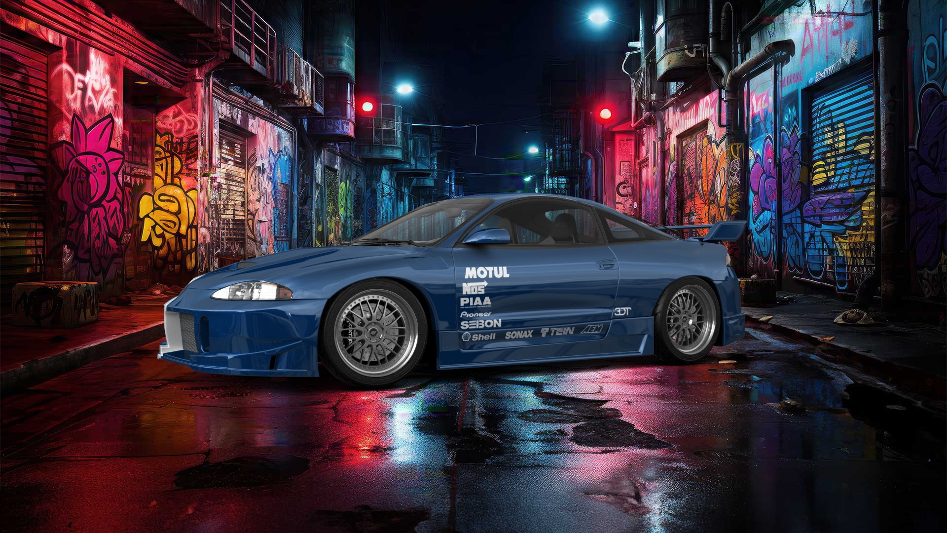 Mitsubishi Eclipse GSX Coupe 1995 tuning