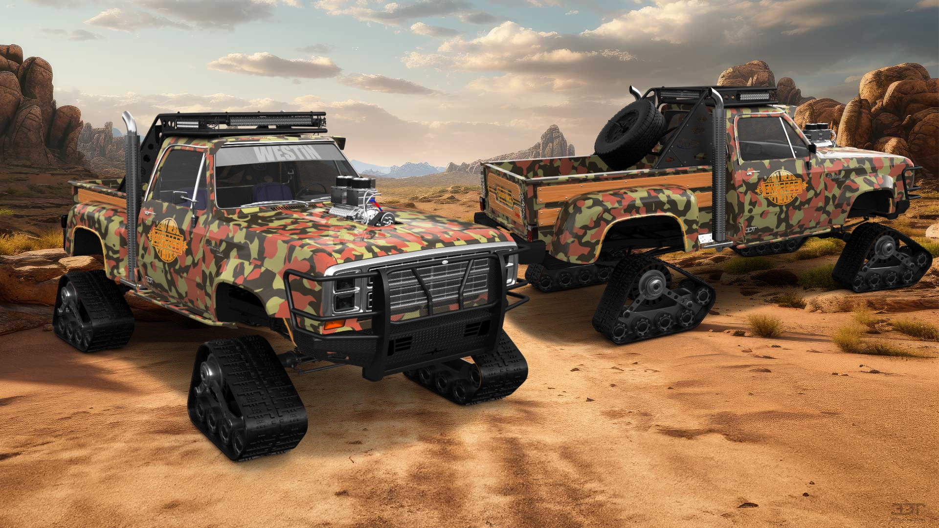 Dodge Lil Red Express 2 Door pickup truck 1979 tuning