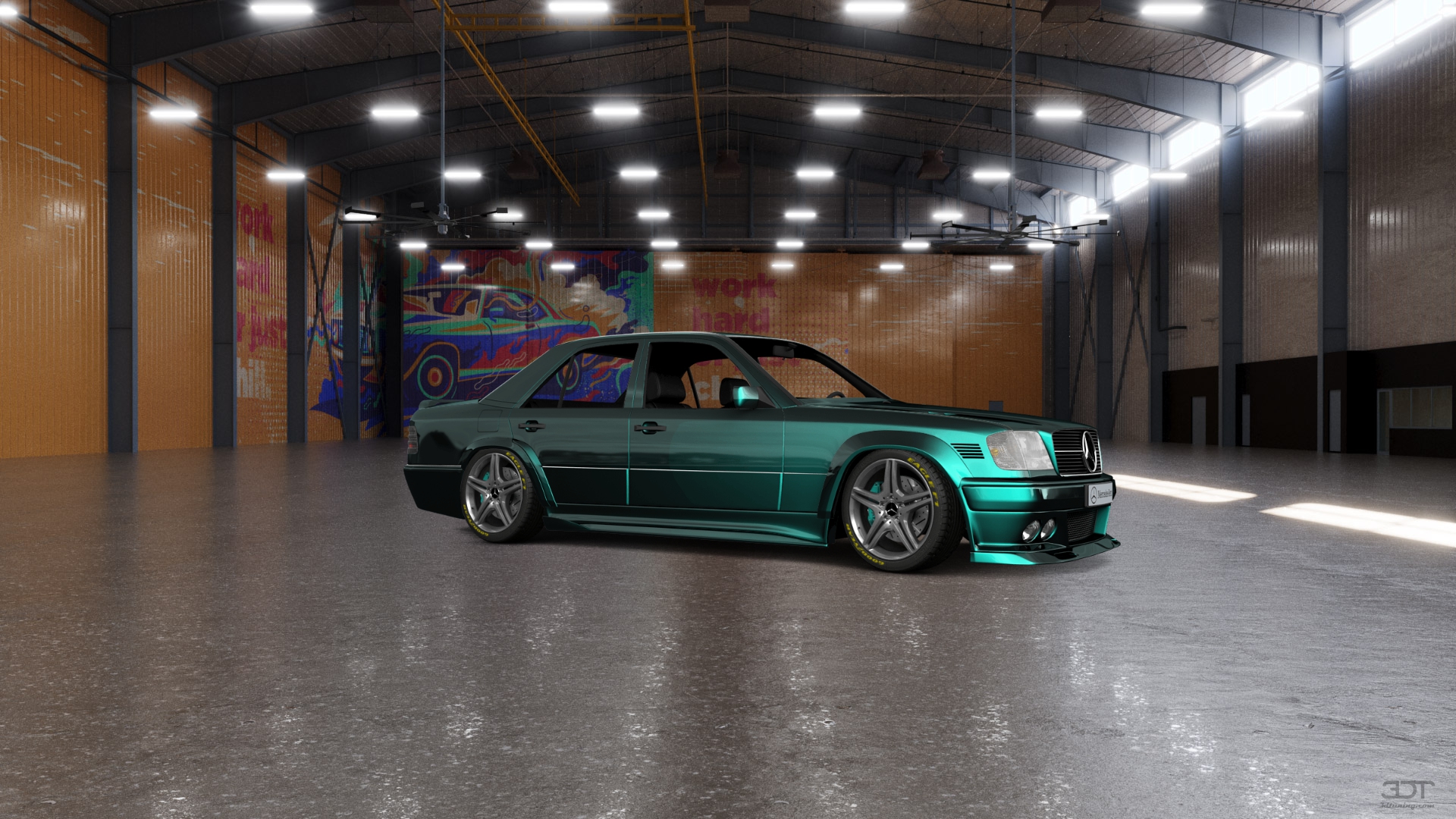 Mercedes E-Class Sedan 1984 tuning