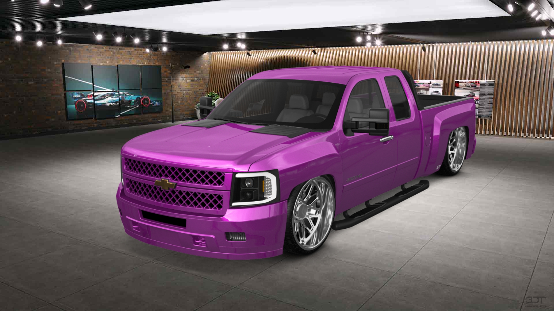 Chevrolet Silverado 2500 HD Extended Cab Pickup Truck 2007 tuning