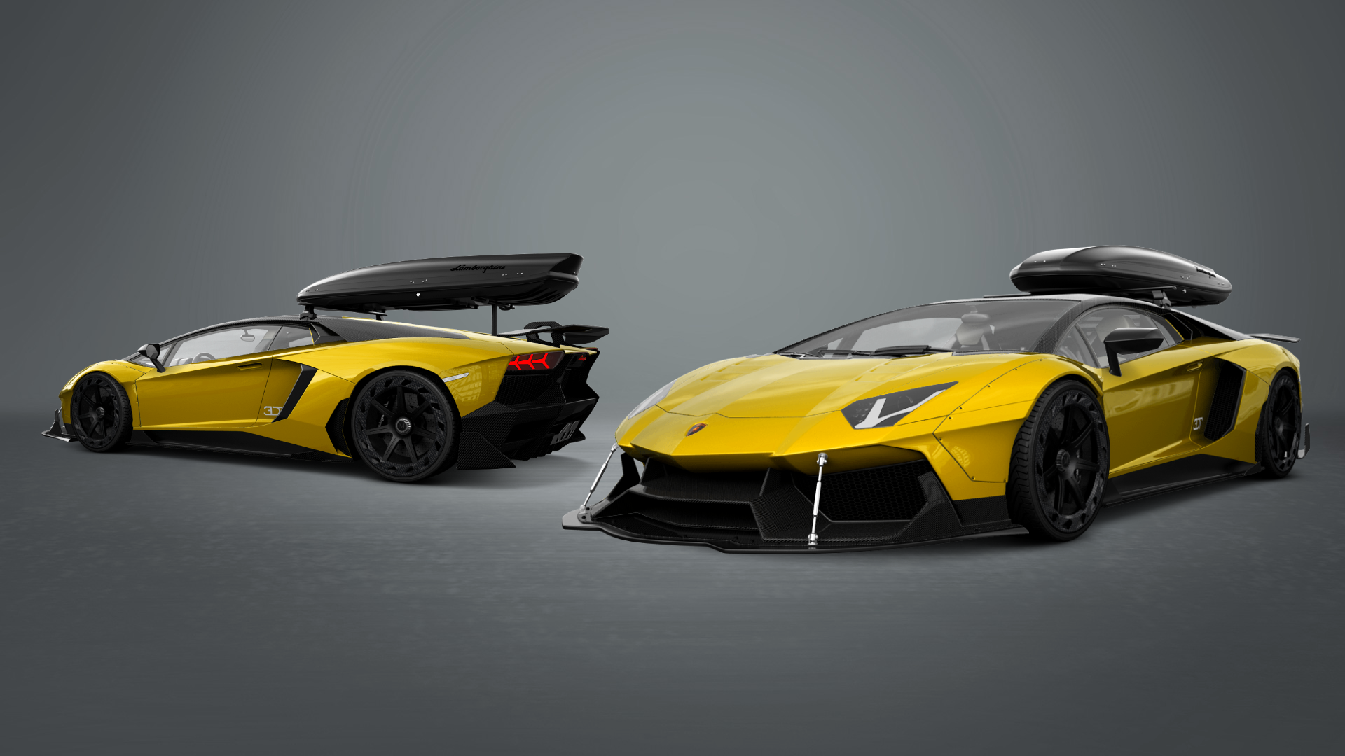 Lamborghini Aventador 2 Door Coupe 2012 tuning