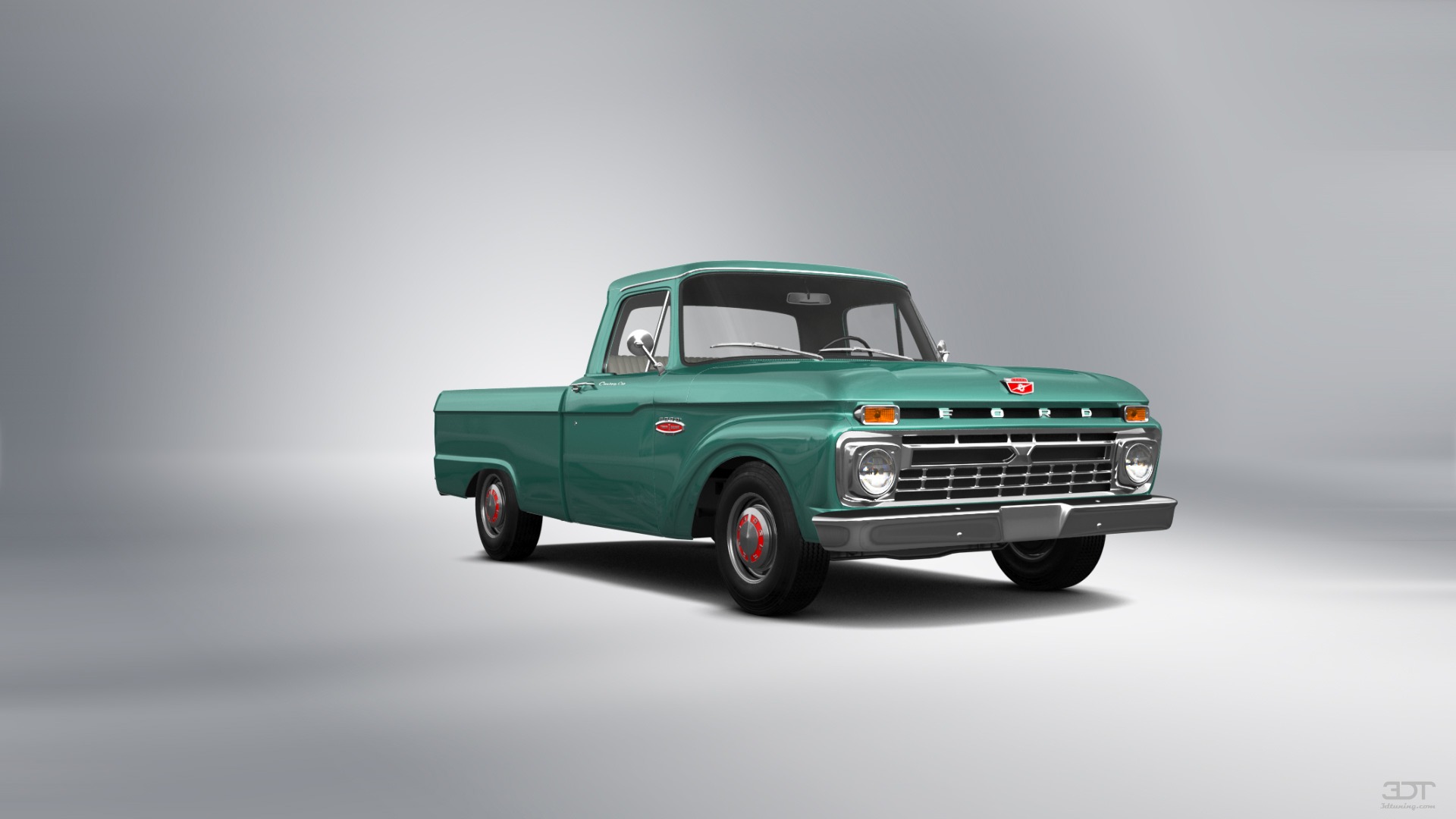 Ford F-100 Custom Cab 2 Door pickup truck 1966