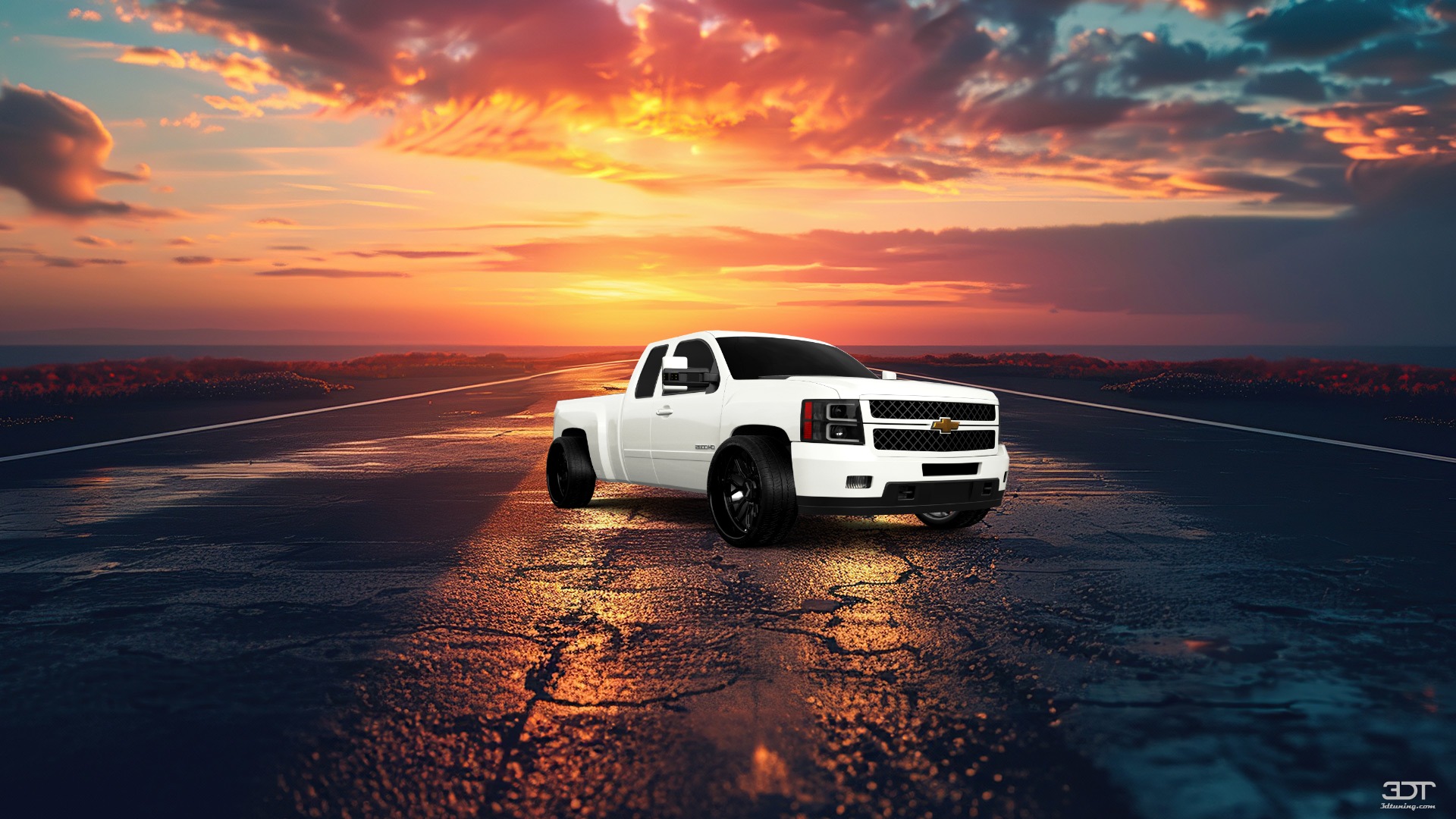 Chevrolet Silverado 2500 HD Extended Cab Pickup Truck 2007 tuning