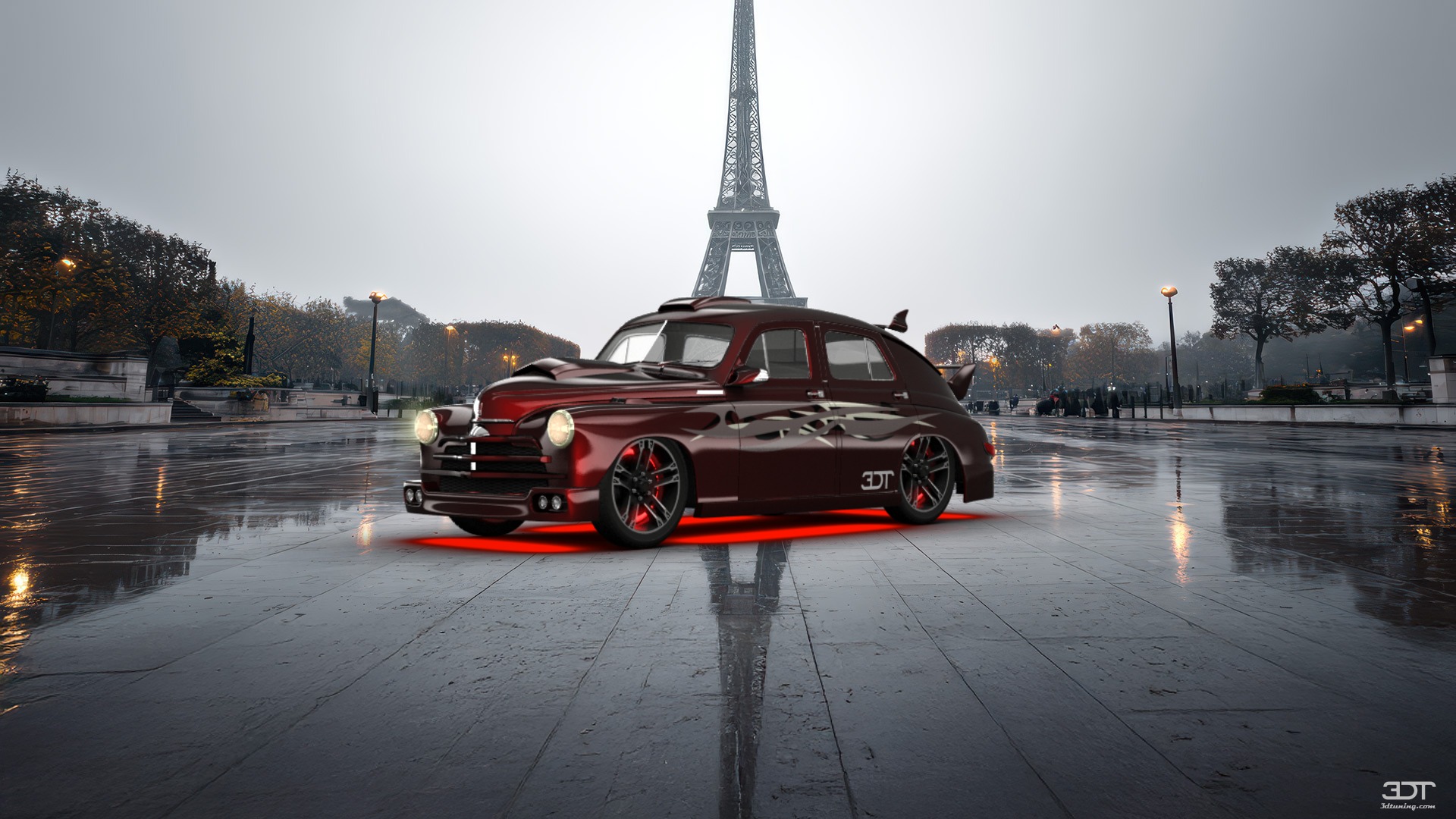 GAZ M20 Pobeda Fastback 1950 tuning