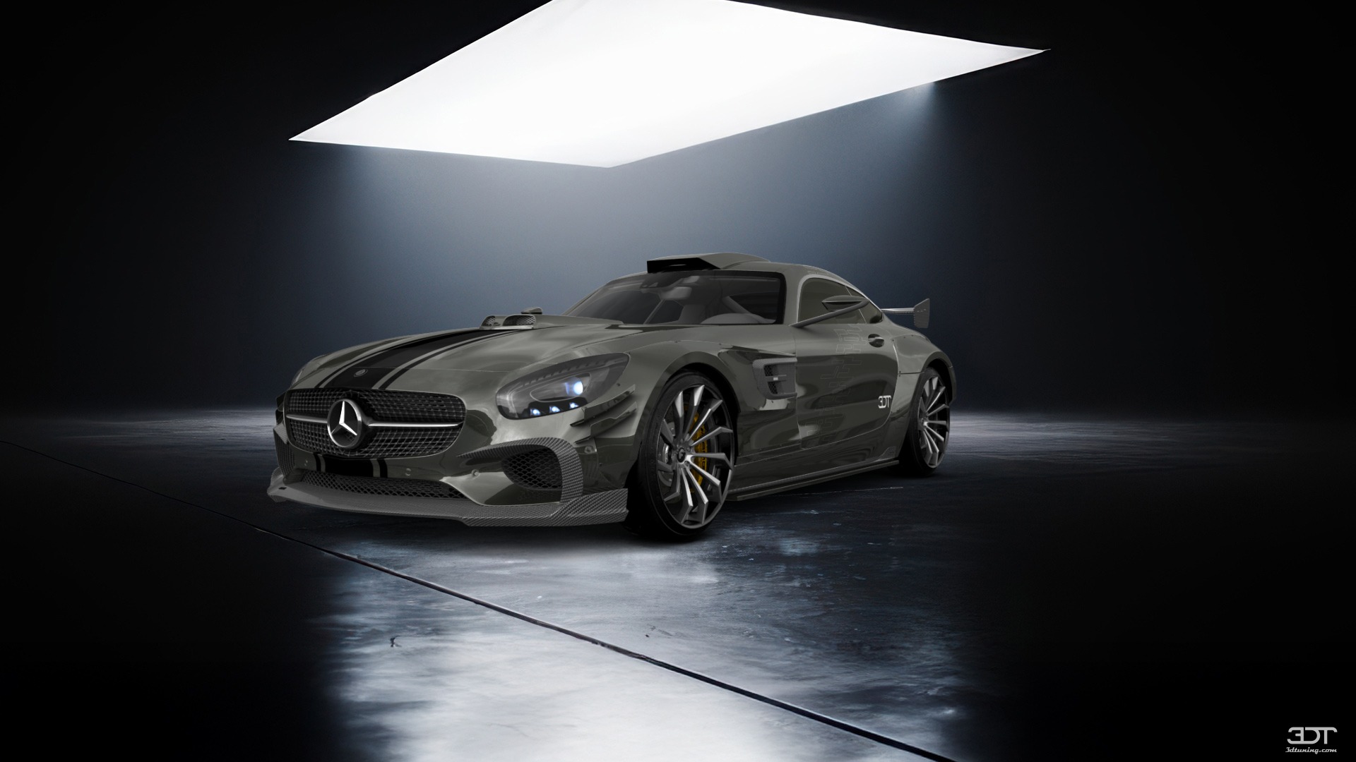 Mercedes AMG GT 2 door fastback coupe 2015 tuning