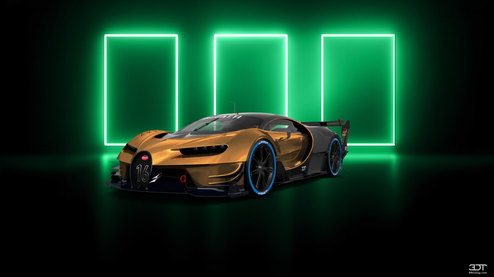 Bugatti Vision GT Supercar 2015 tuning