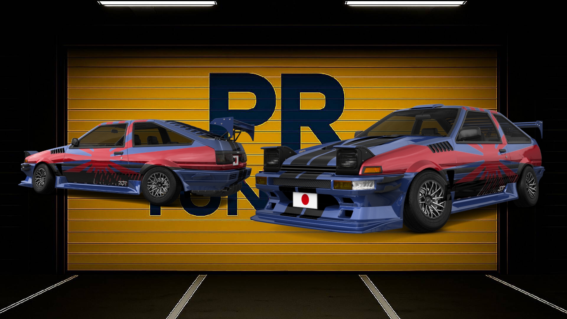 Toyota AE86 3 Door Hatchback 1985 tuning