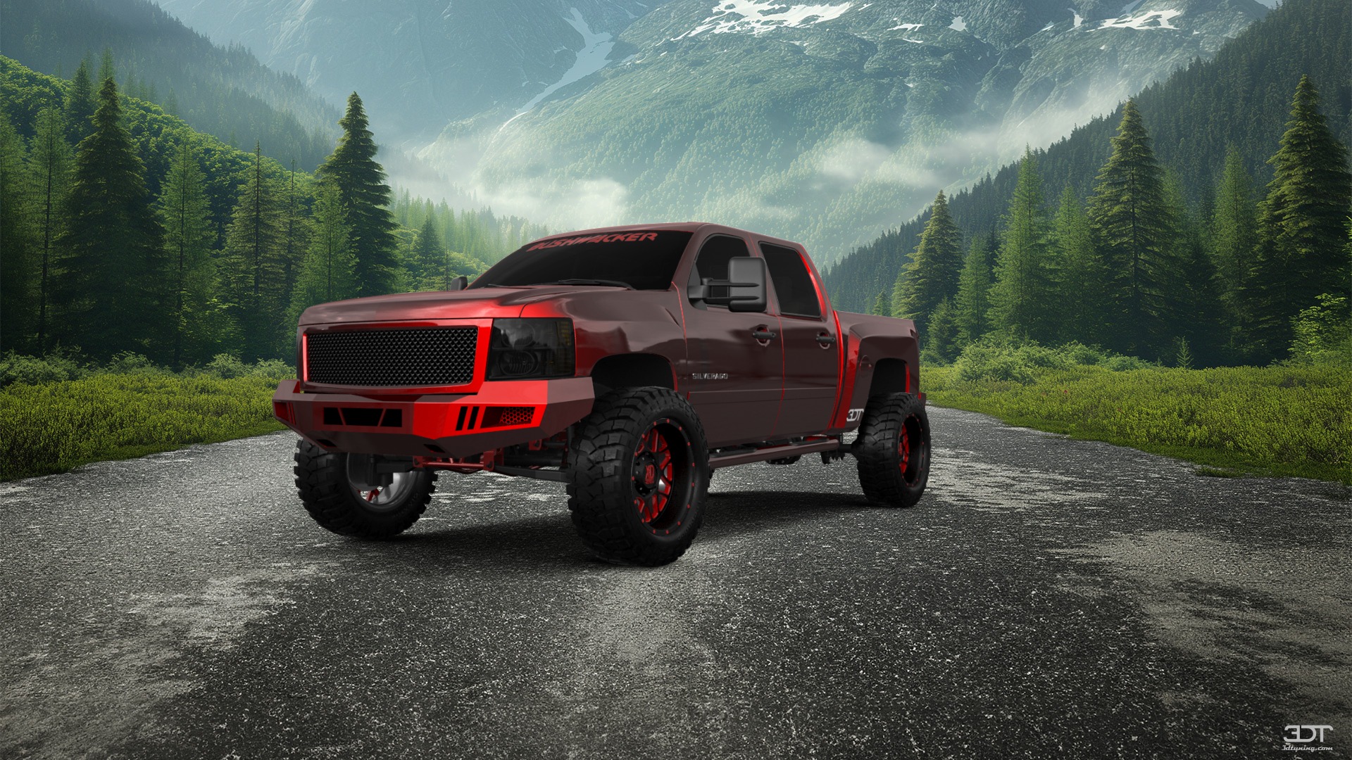 Chevrolet Silverado 1500 Crew Cab 4 Door pickup truck 2007