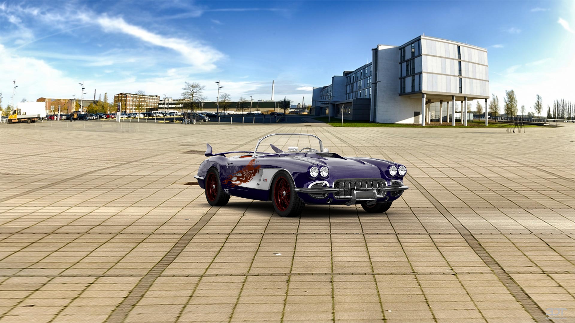 Chevrolet Corvette Convertible Coupe 1958 tuning