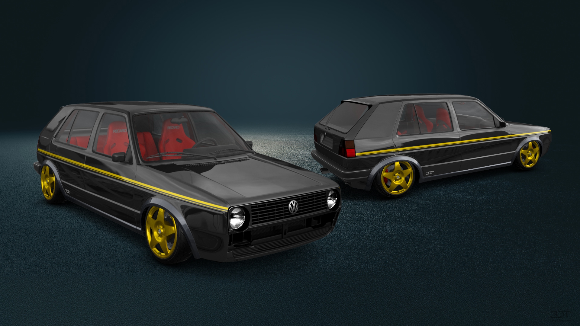 Volkswagen Golf Mk2 5 Door Hatchback 1983 Bilder