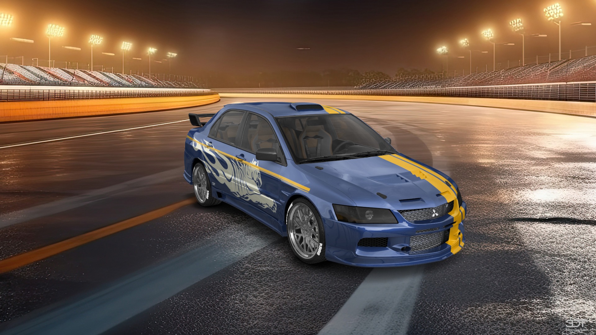 Mitsubishi Lancer Evo IX 4 Door Saloon 2005 画像
