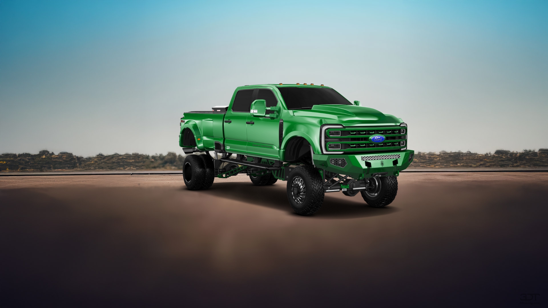Ford F-350 DRW Crew Cab 4 Door pickup truck 2023 tuning