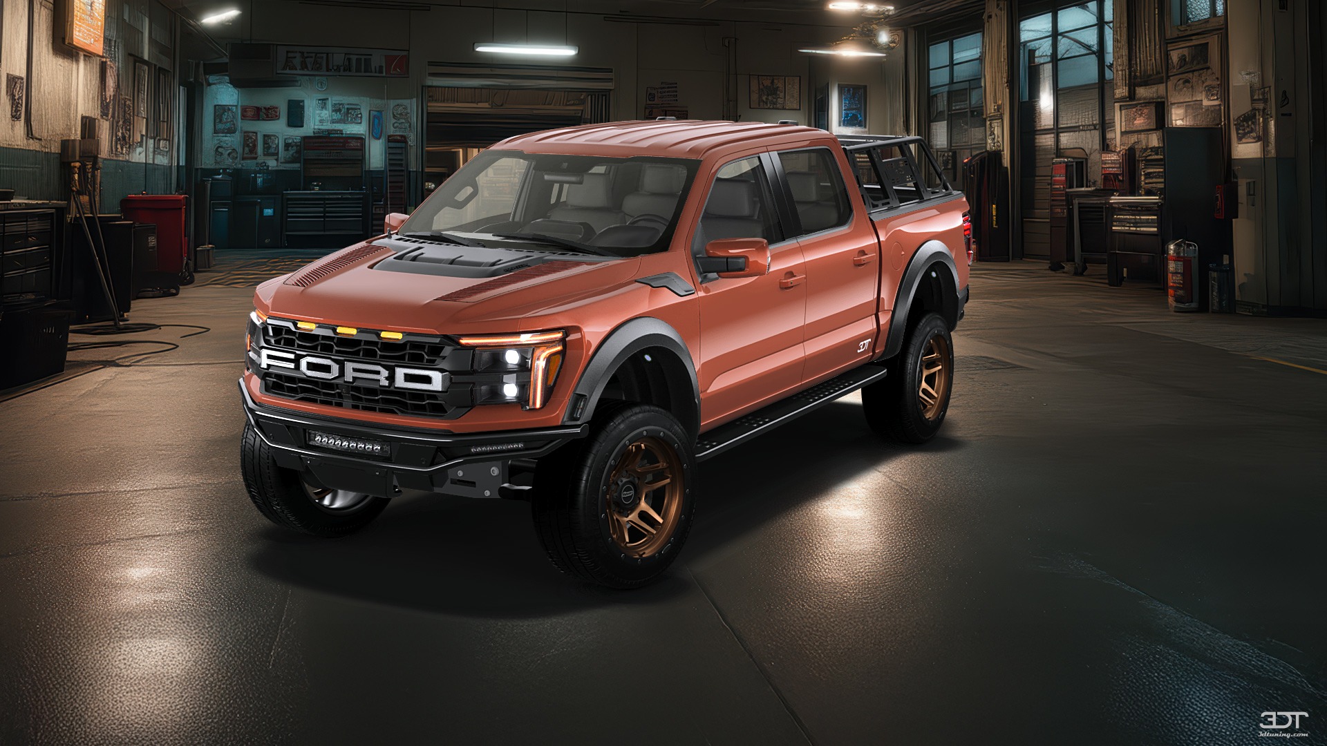 Ford F-150 Raptor 4 Door pickup truck 2024 tuning