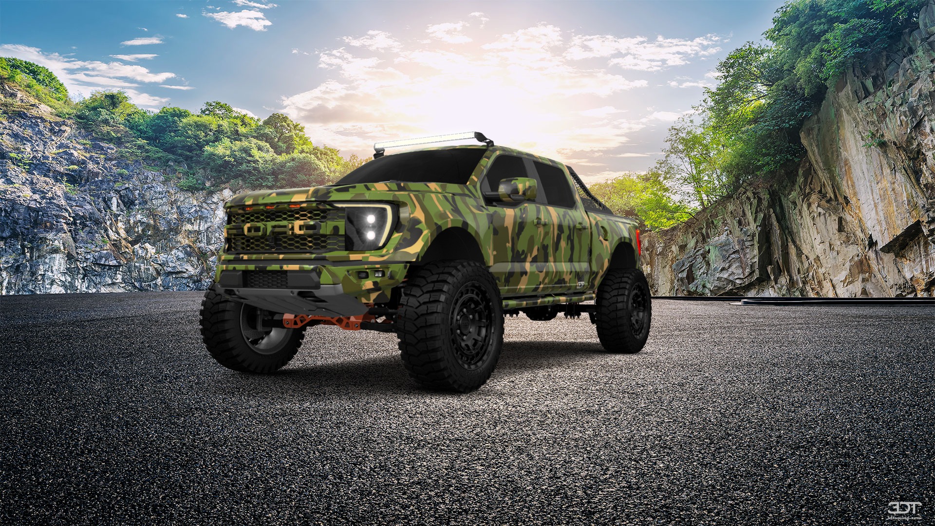 Ford F-150 Raptor 4 Door pickup truck 2021