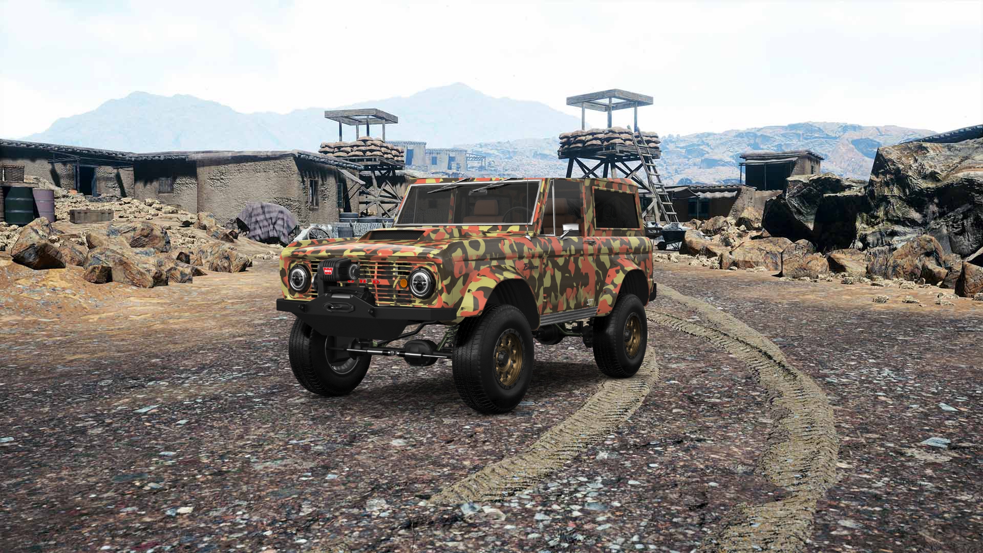 Ford Bronco 3 Door SUV 1965