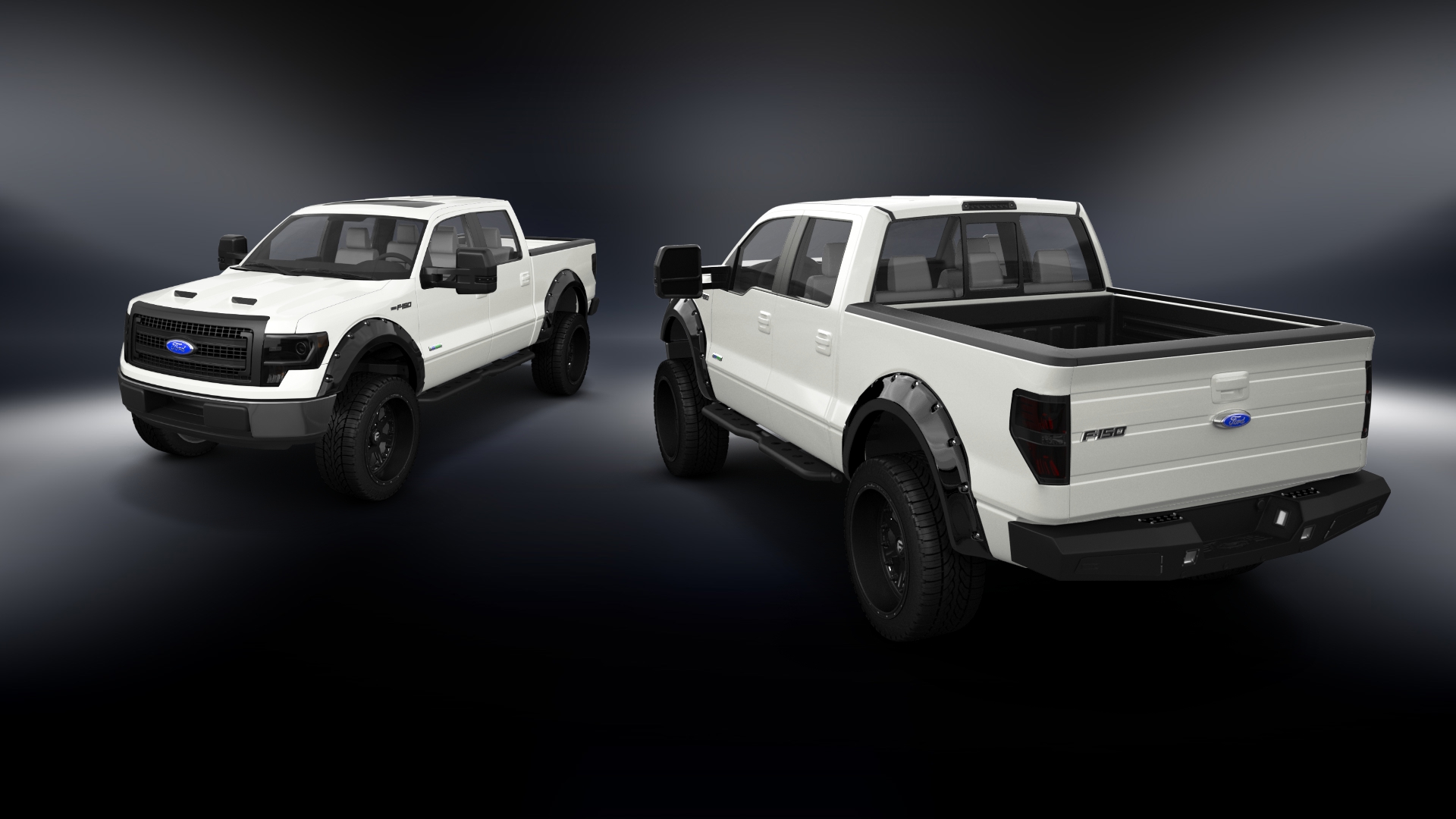 Ford F-150 Crew Cab 4 Door pickup truck 2013